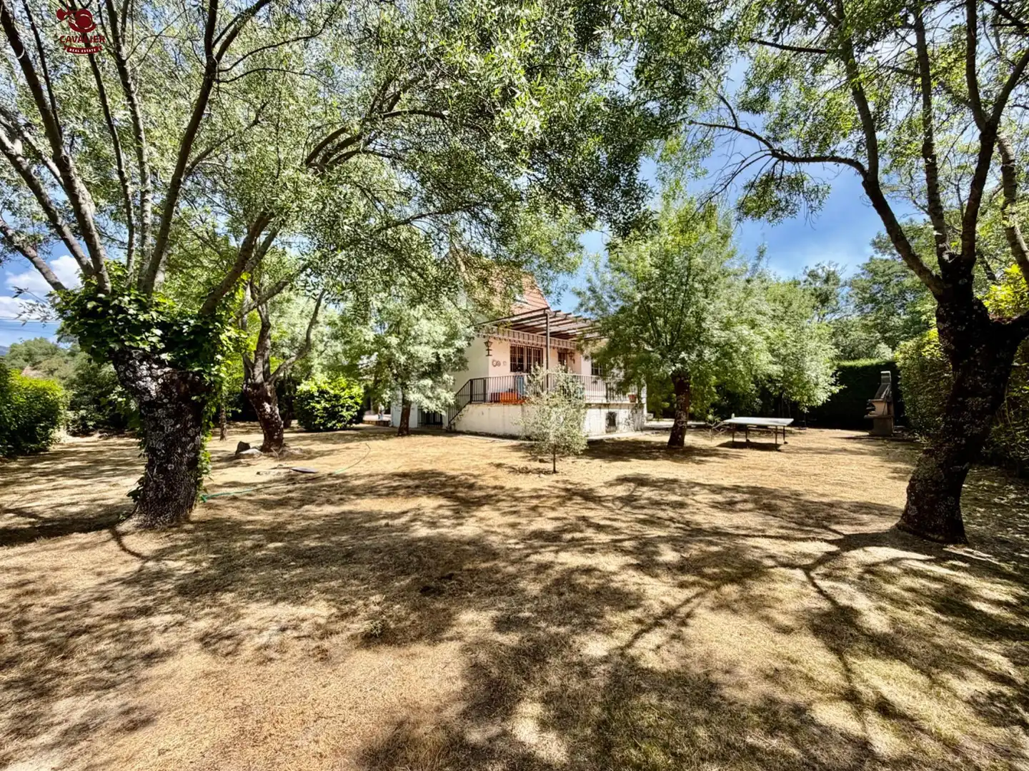 Jardí de Casa o xalet en venda en Guadarrama amb Calefacció, Jardí privat i Terrassa