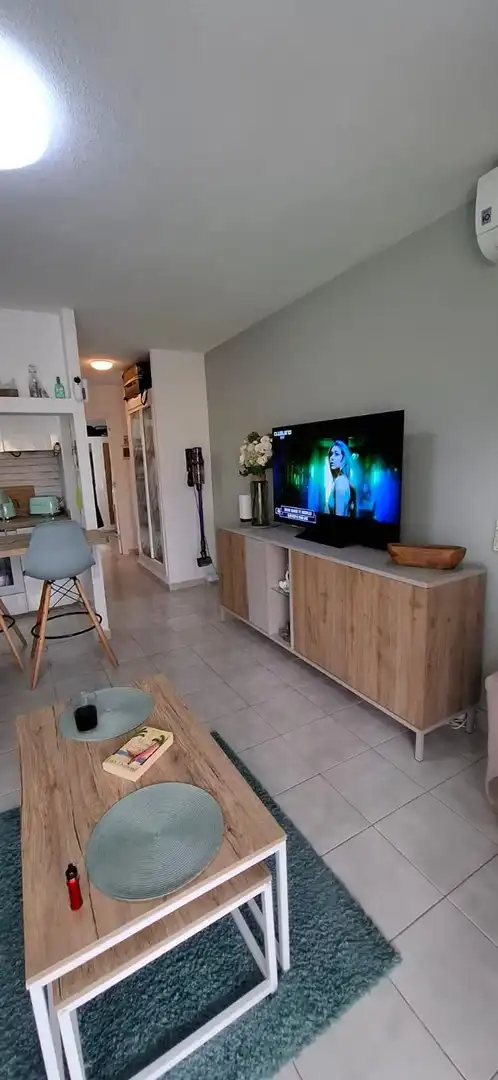 Sala de estar de Apartamento en venta en La Oliva con Aire acondicionado, Terraza y Alarma