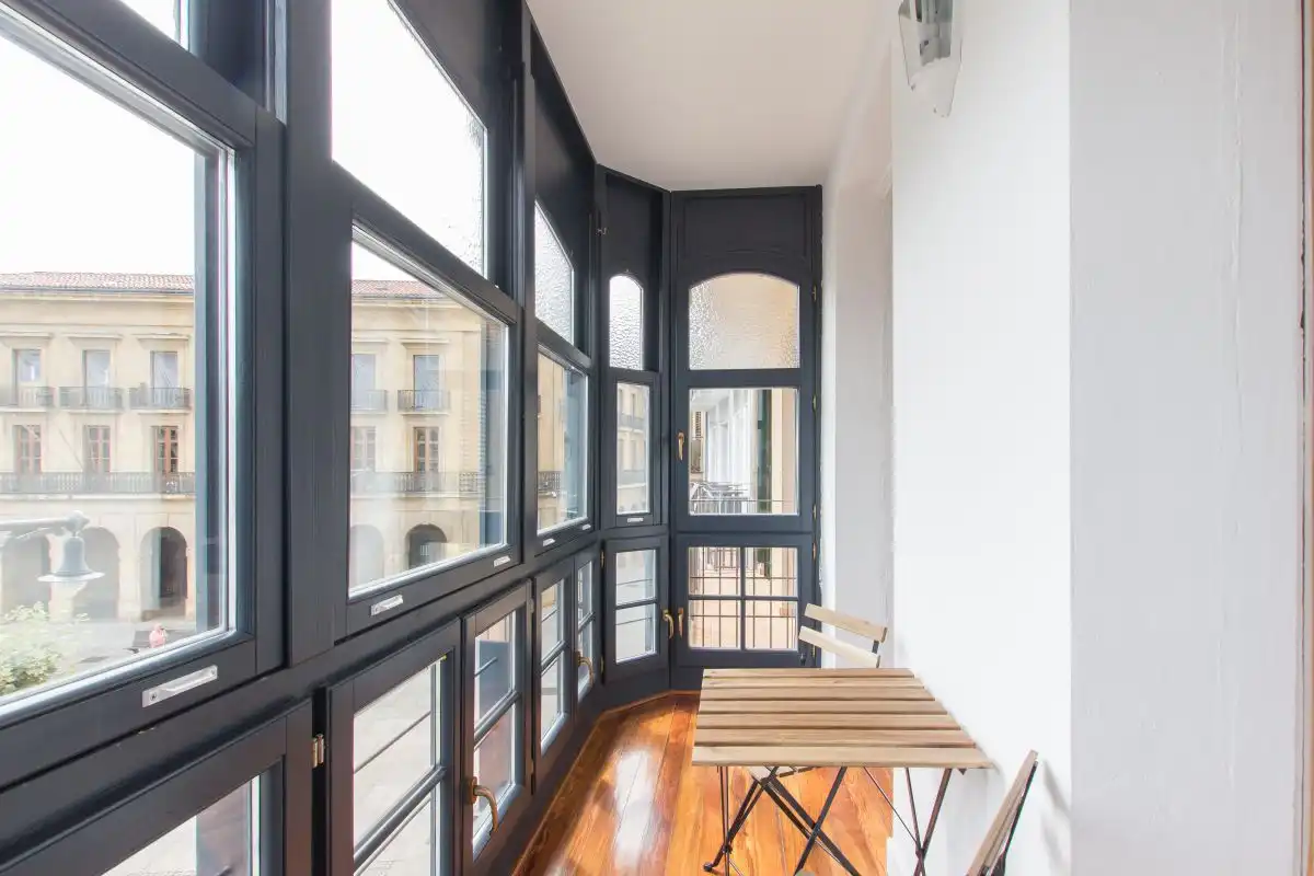 Balcony of Flat for sale in  Pamplona / Iruña  with Heating and Balcony
