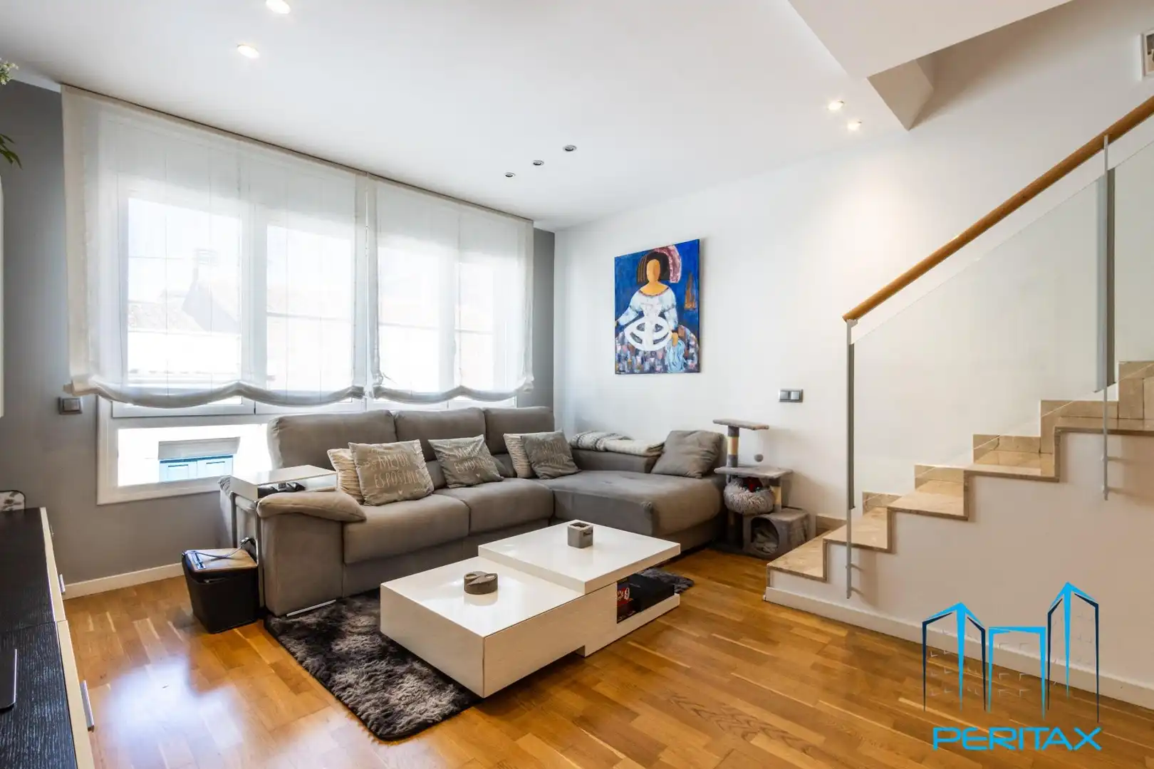 Sala d'estar de Casa o xalet en venda en Sabadell amb Aire condicionat, Calefacció i Terrassa