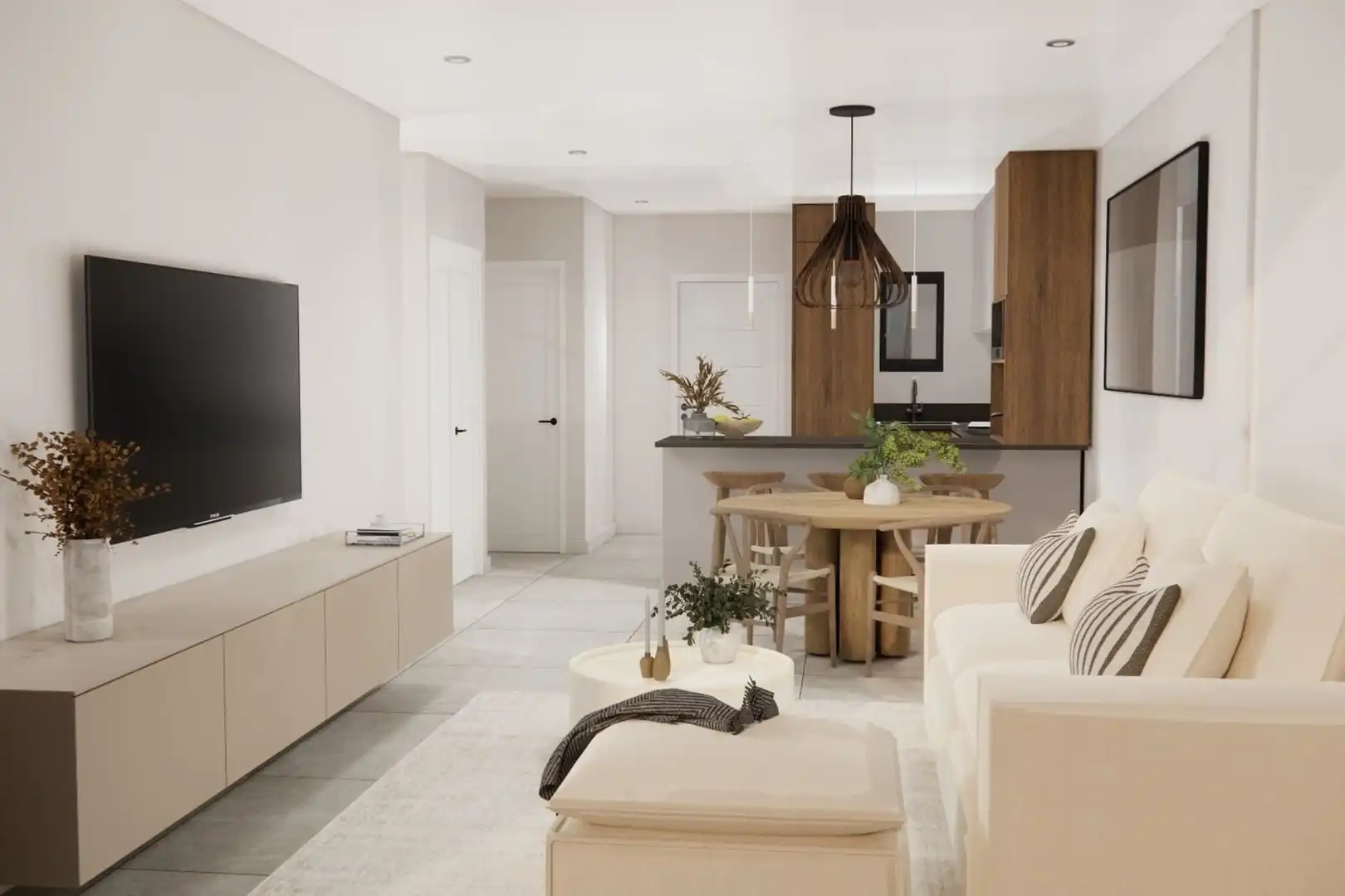 Sala de estar de Apartamento en venta en Rojales