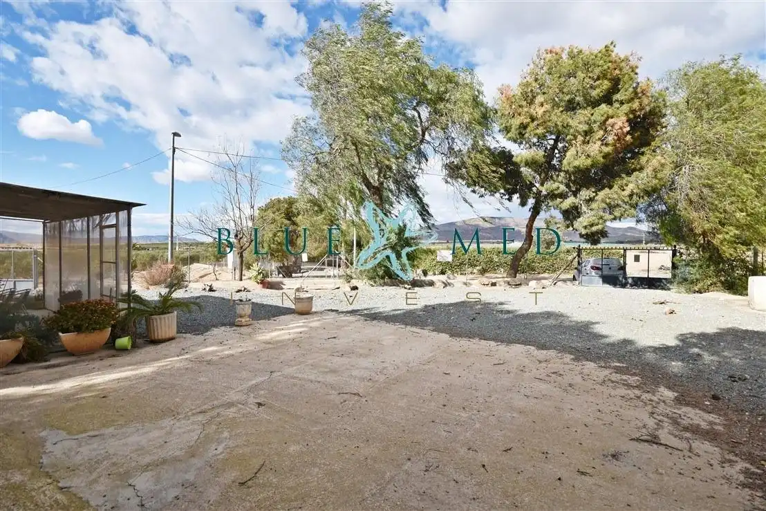 Vista exterior de Casa o chalet en venta en Alhama de Murcia con Aire acondicionado, Calefacción y Jardín privado
