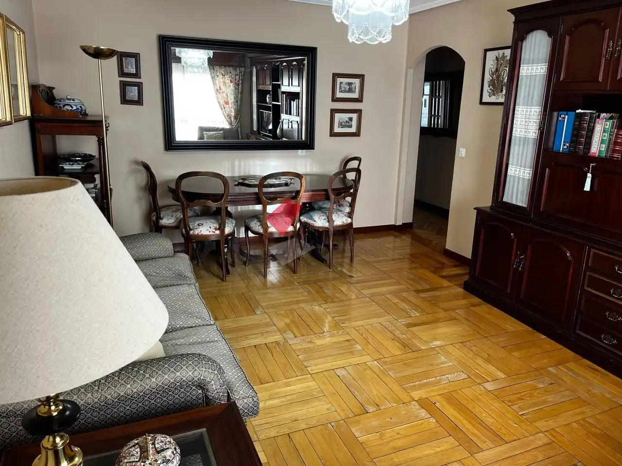Esszimmer von Wohnung zum Verkauf in Vigo  mit Heizung, Terrasse und Abstellraum