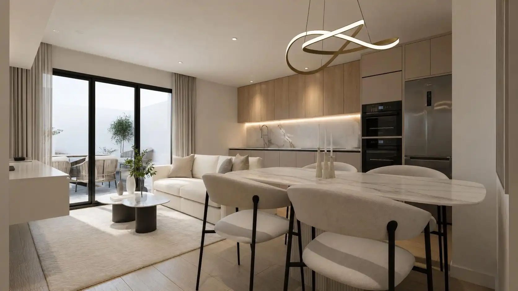 Living room of Flat for sale in Tordera  with Air Conditioner and Heating