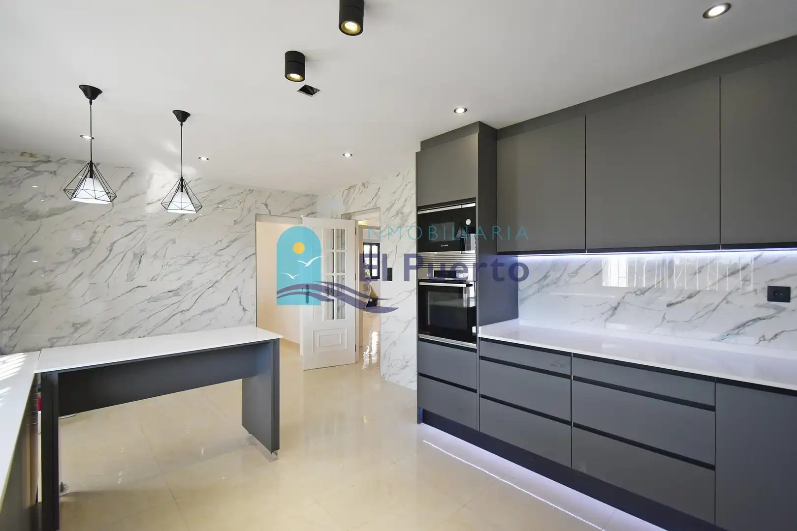 Cocina de Casa o chalet en venta en Mazarrón con Jardín privado, Terraza y Trastero