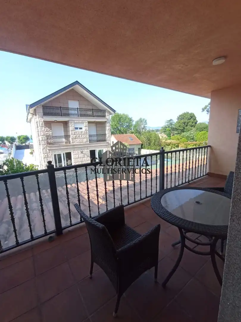 Terraza de Casa adosada en venta en Baiona con Calefacción, Parquet y Terraza