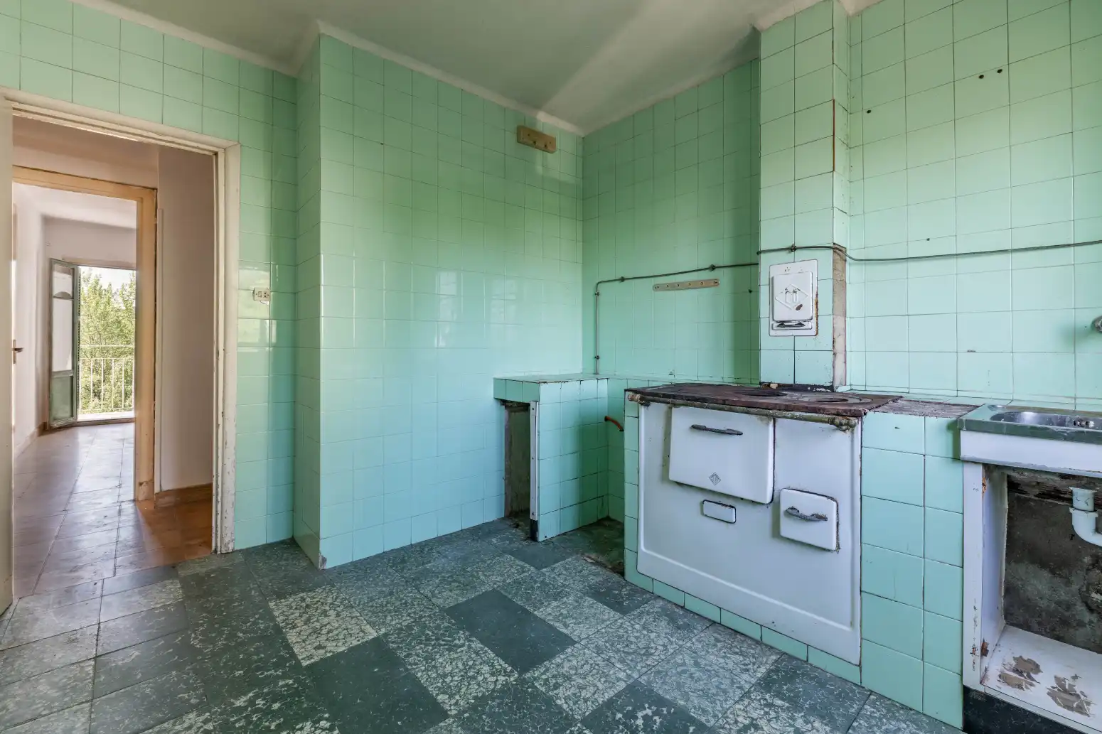 Cocina de Piso en venta en Donostia - San Sebastián  con Terraza