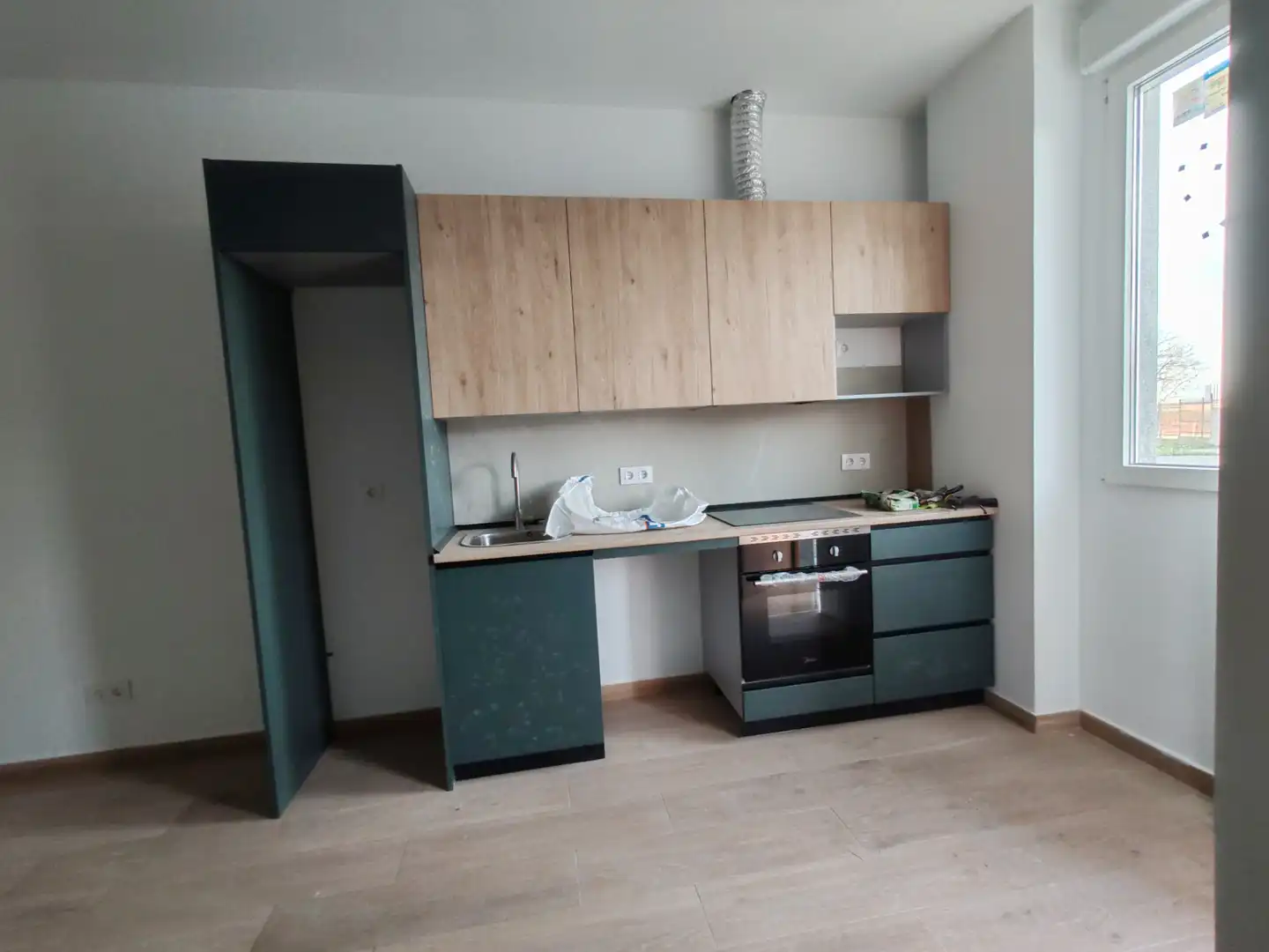 Küche von Wohnung zum Verkauf in Fuenlabrada mit Klimaanlage, Heizung und Waschmaschine