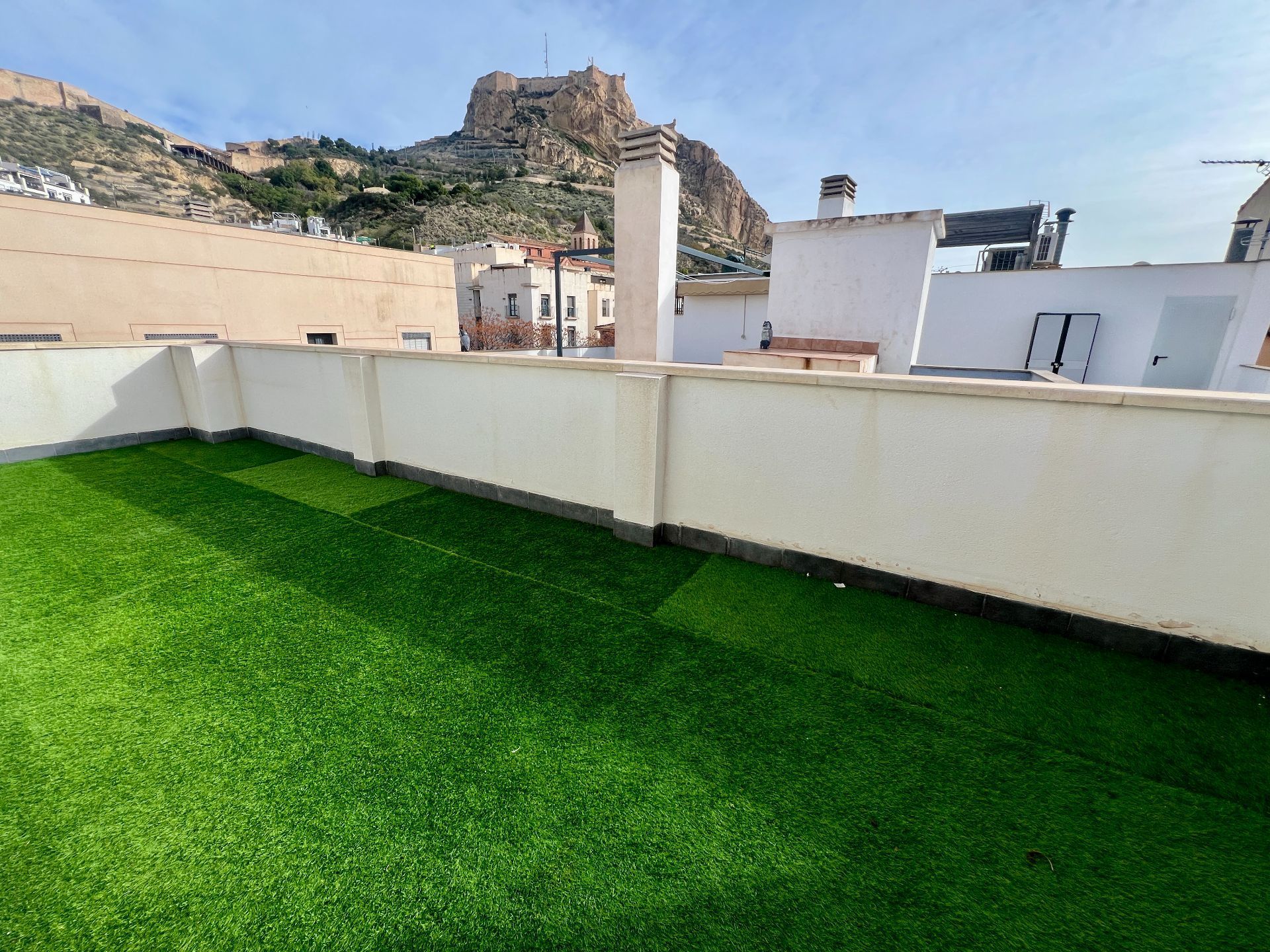 Terrasse von Maisonette zur Miete in Alicante / Alacant mit Klimaanlage, Heizung und Terrasse