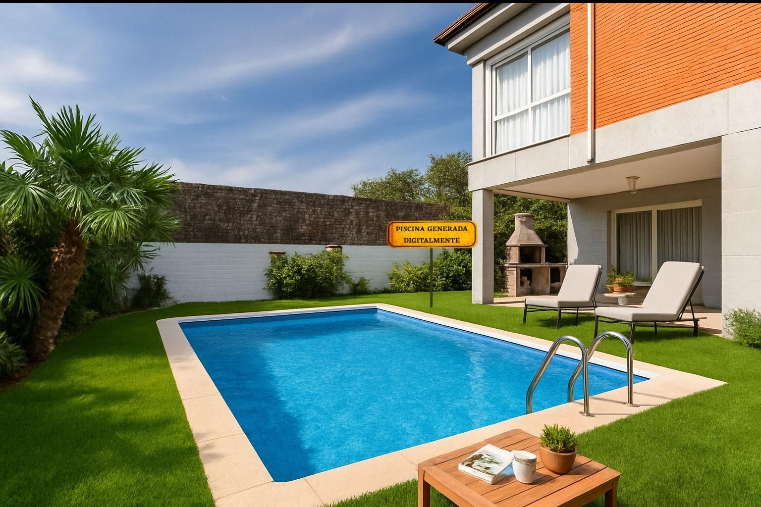 Swimming pool of House or chalet for sale in Sabadell  with Air Conditioner, Heating and Private garden