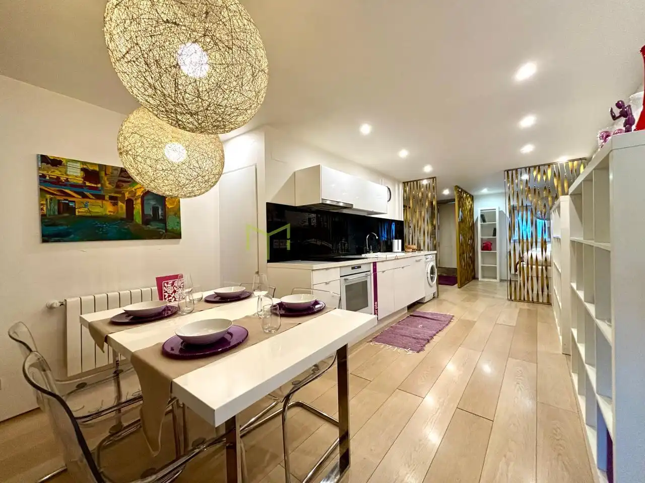 Cocina de Casa o chalet en venta en Santiago de Compostela  con Calefacción, Jardín privado y Amueblado