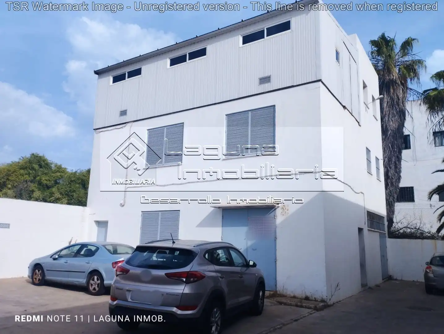 Außenansicht von Fabrikhallen zum Verkauf in Cádiz