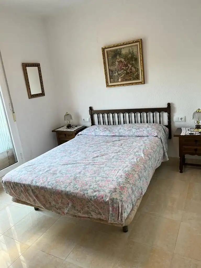 Dormitori de Casa adosada en venda en Peñíscola / Peníscola amb Aire condicionat