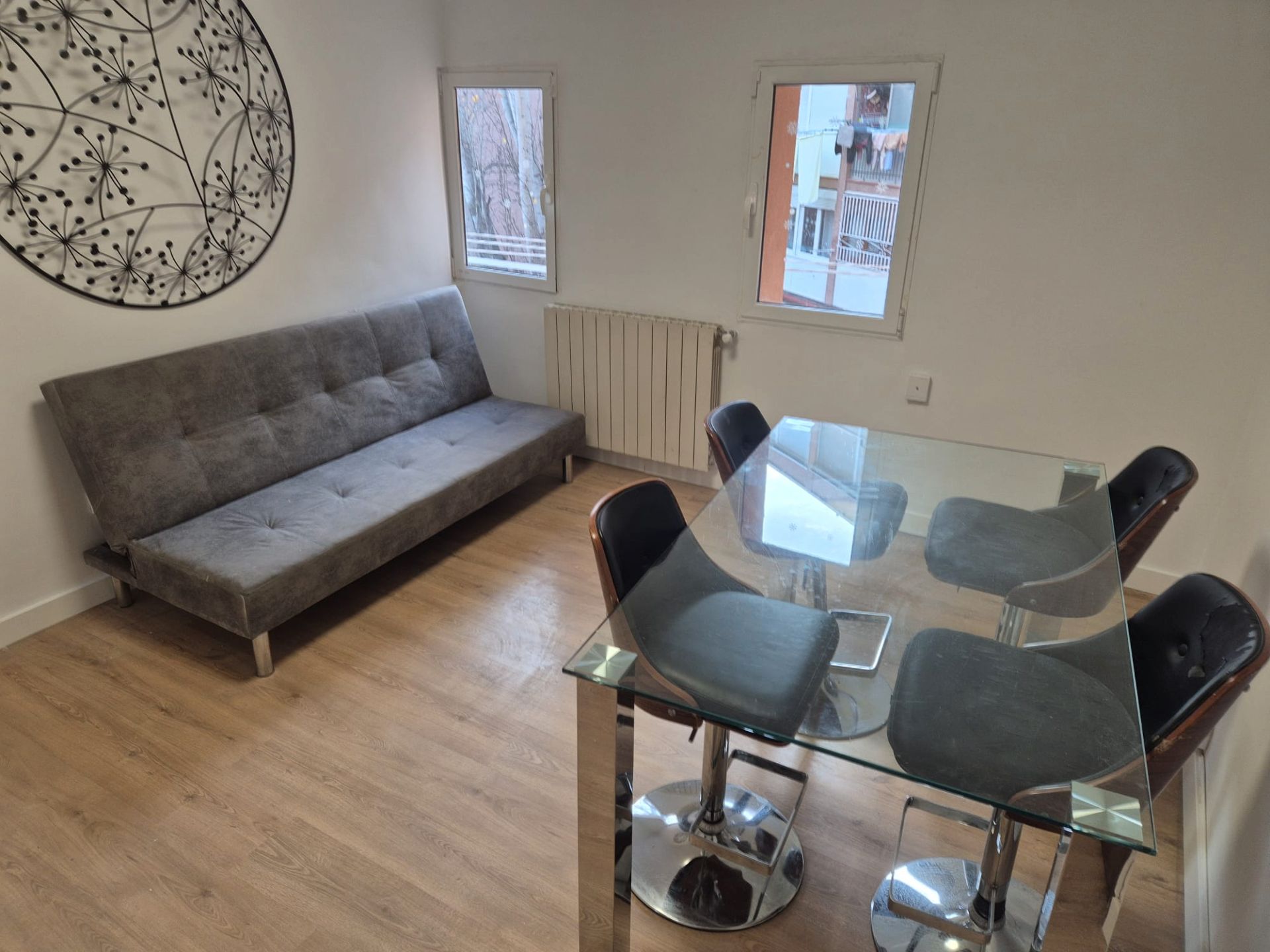 Sala de estar de Piso en venta en  Madrid Capital con Amueblado