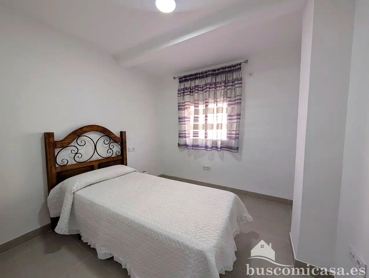 Bedroom of Flat for rent in Linares  with Air Conditioner, Furnished and Balcony