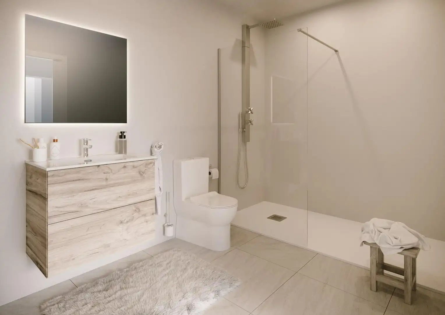 Baño de Apartamento en venta en Torrevieja con Jardín privado, Terraza y Trastero