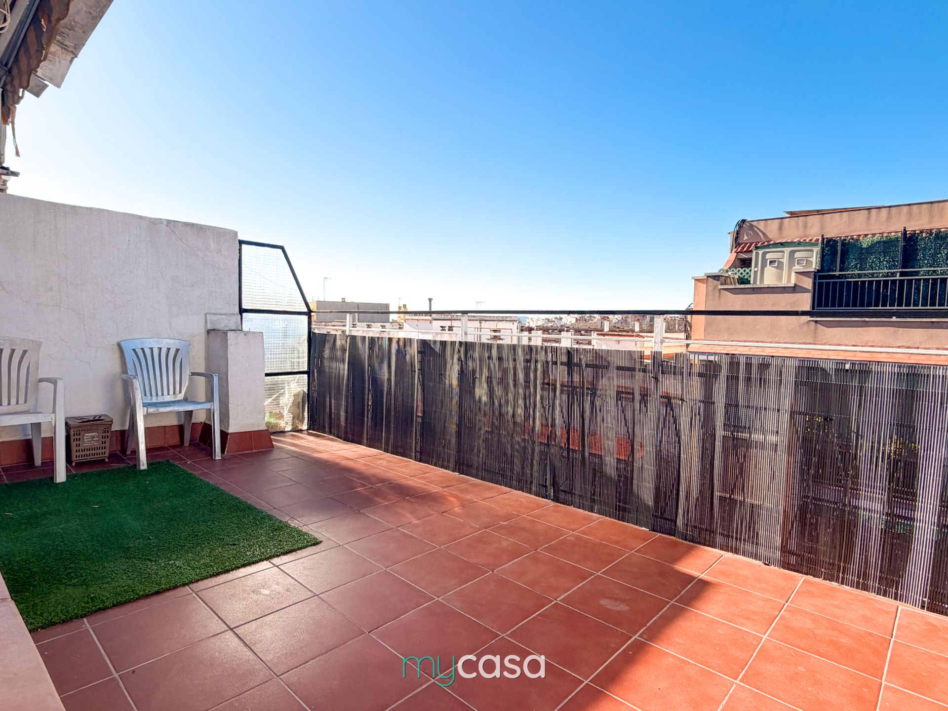 Terraza de Ático en venta en Badalona con Aire acondicionado, Calefacción y Terraza