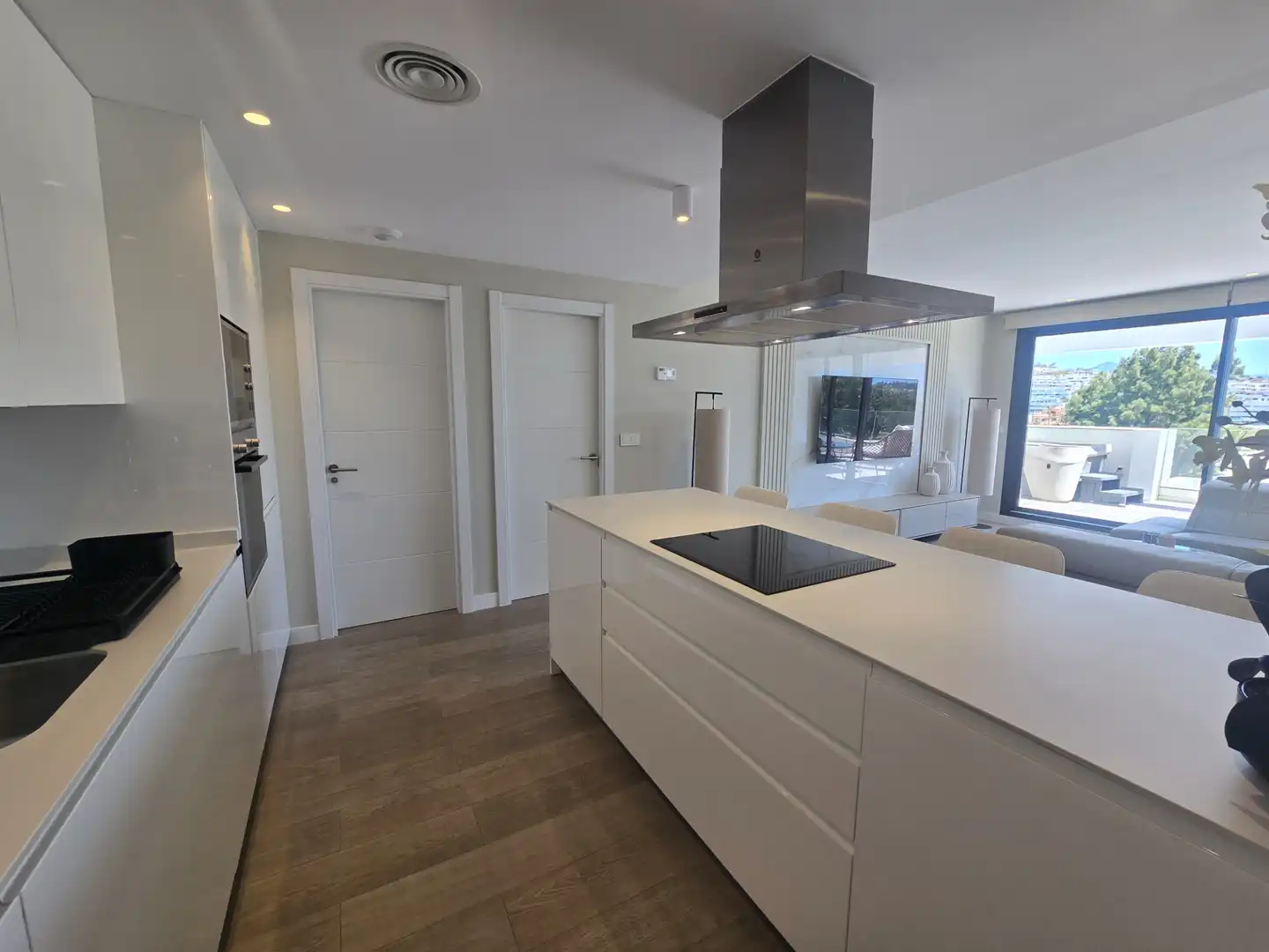 Kitchen of Flat for sale in Mijas  with Air Conditioner, Heating and Terrace