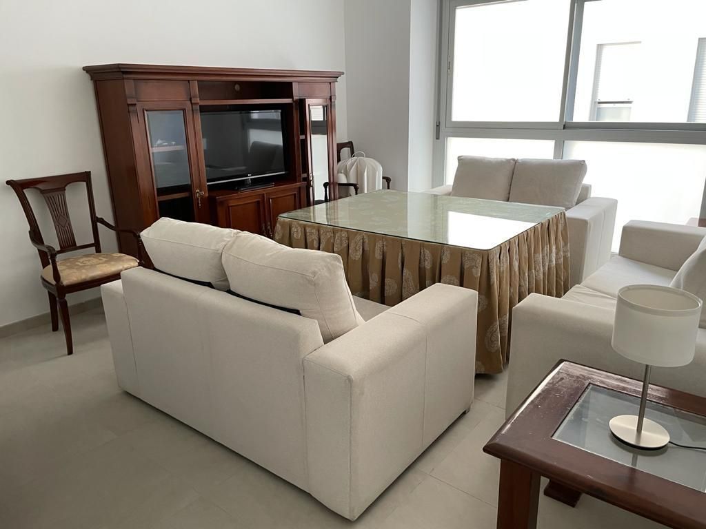 Sala d'estar de Pis de lloguer en  Granada Capital amb Aire condicionat, Calefacció i Parquet