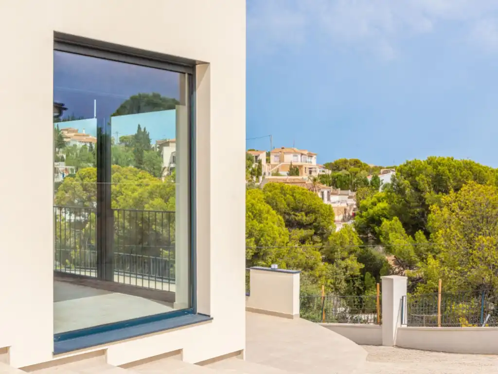 Balcony of Houses for sale in El Campello  with Air Conditioner, Swimming Pool and Furnished