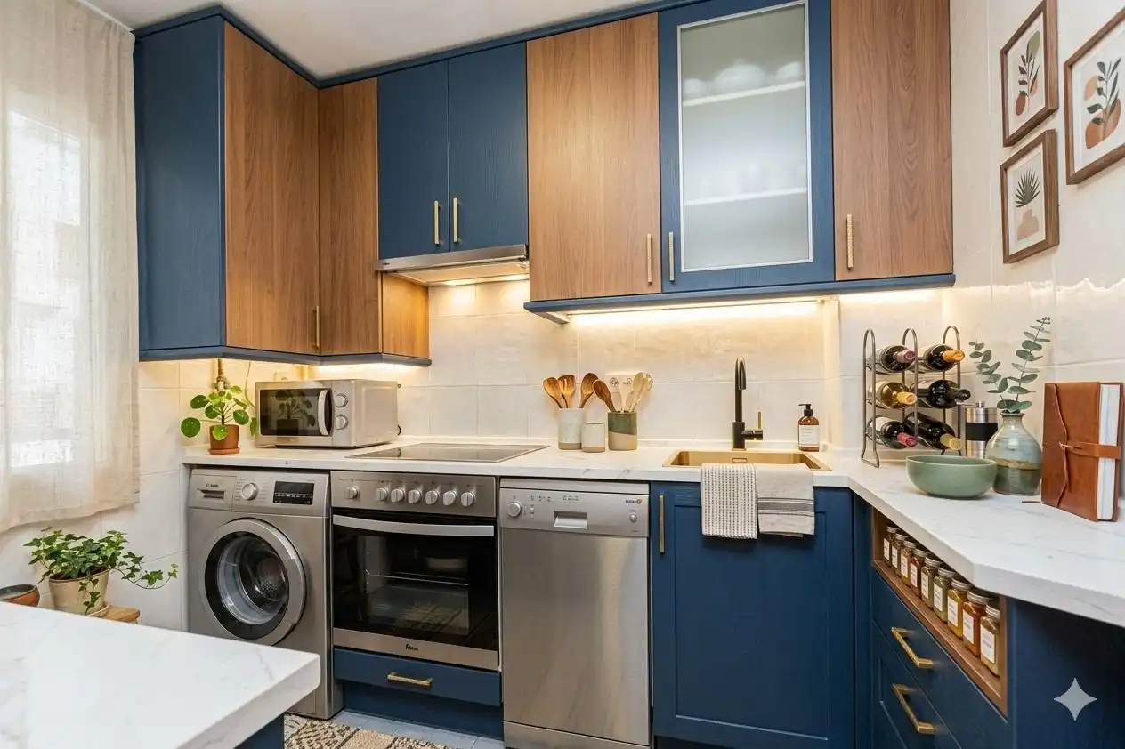 Kitchen of Ground floor for sale in Madrid  with Heating and Furnished
