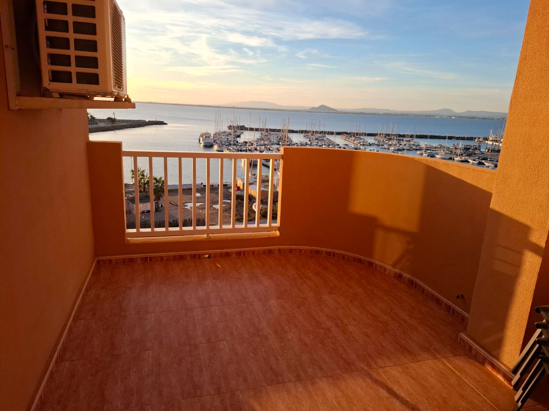 Balcony of Apartment for sale in La Manga del Mar Menor  with Air Conditioner, Heating and Terrace