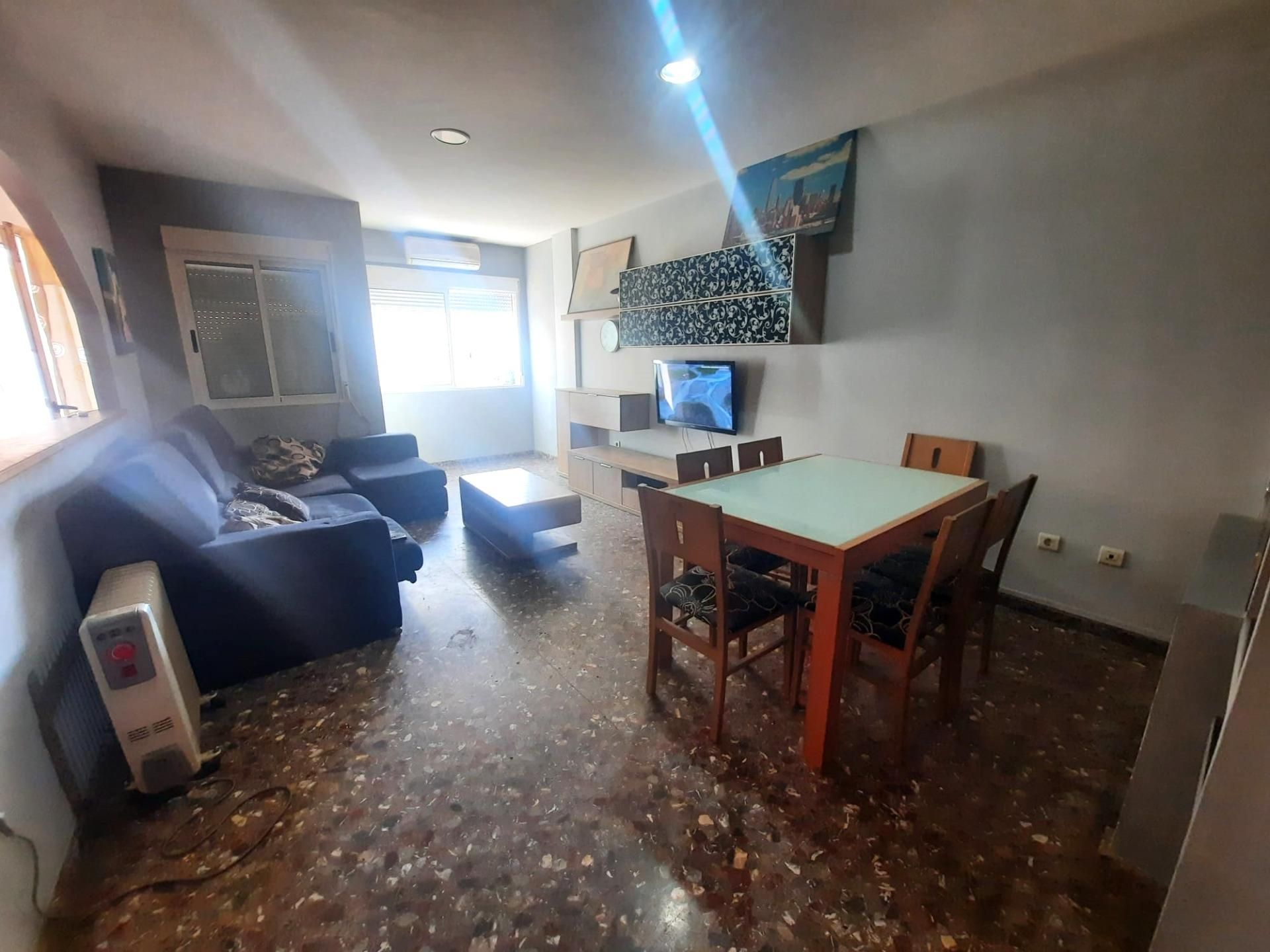 Living room of Flat for sale in Polinyà de Xúquer  with Air Conditioner and Balcony