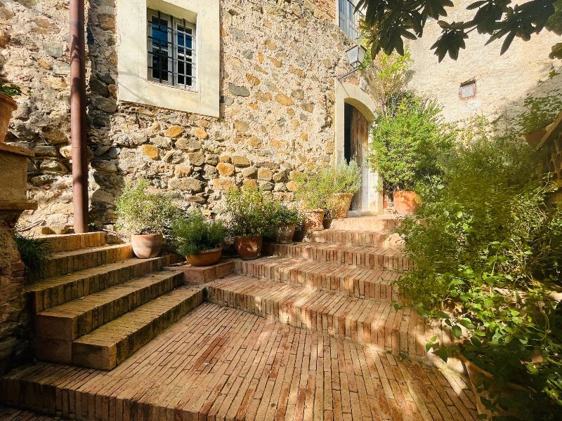 Terrassa de Finca rústica en venda en Cruïlles, Monells I Sant Sadurní de L'Heura amb Aire condicionat, Calefacció i Jardí privat