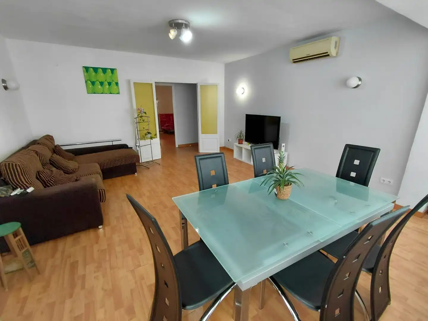Dining room of Flat for rent in  Palma de Mallorca  with Air Conditioner, Heating and Furnished