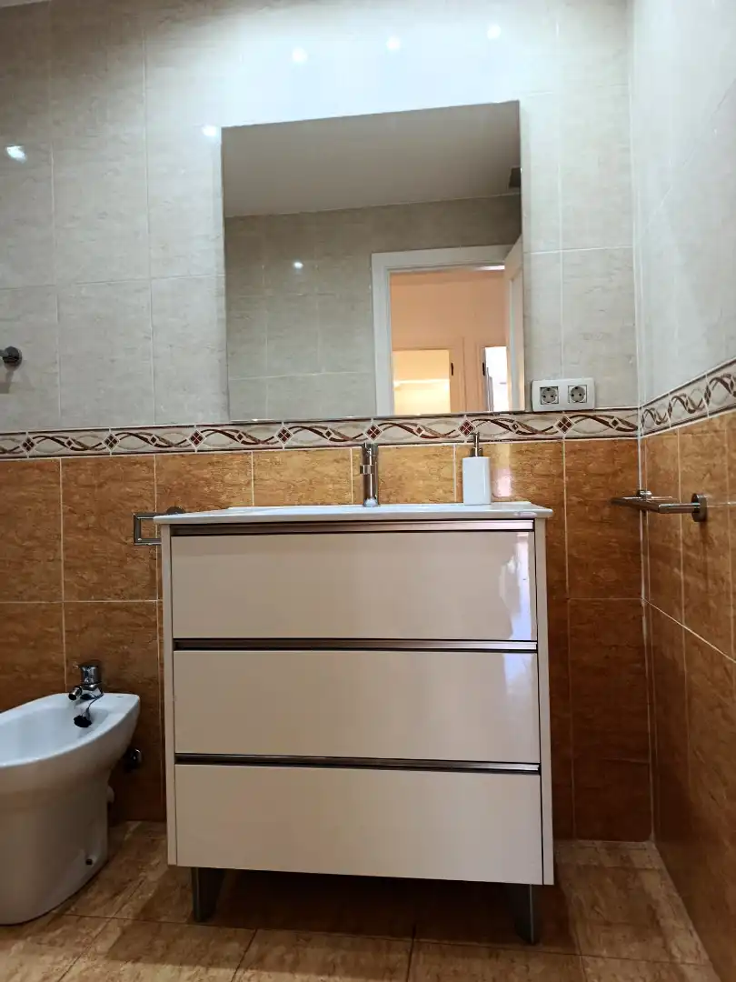 Baño de Casa adosada en venta en Oropesa del Mar / Orpesa con Aire acondicionado, Terraza y Amueblado