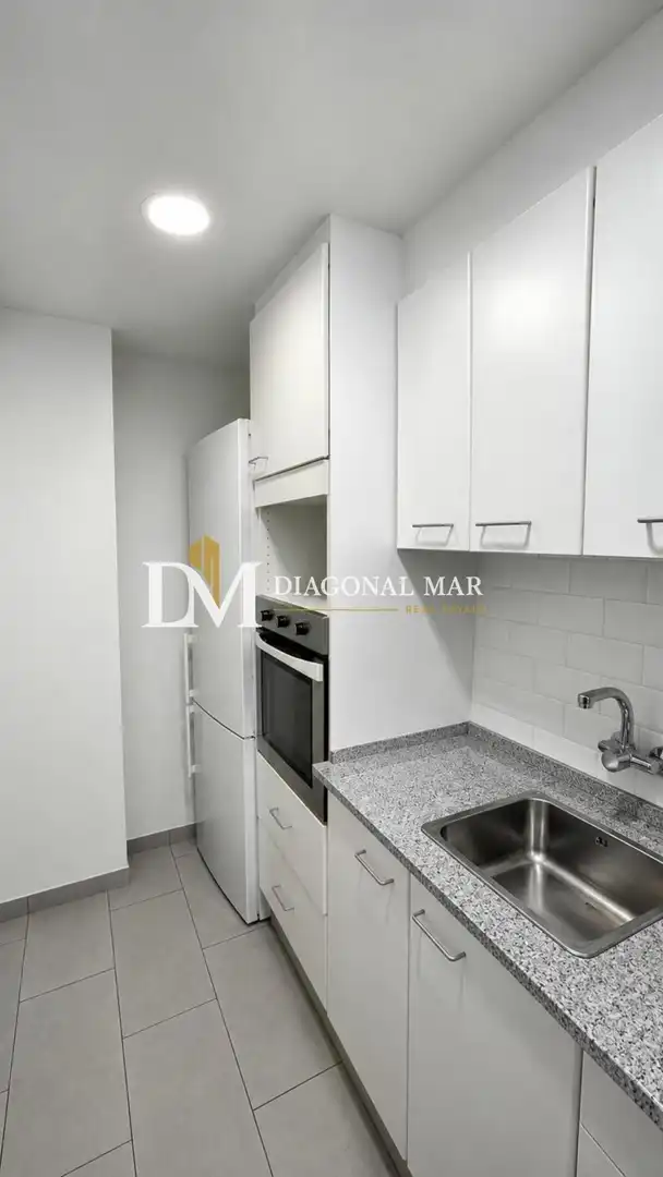 Cocina de Piso en venta en Sant Adrià de Besòs con Aire acondicionado, Amueblado y Balcón