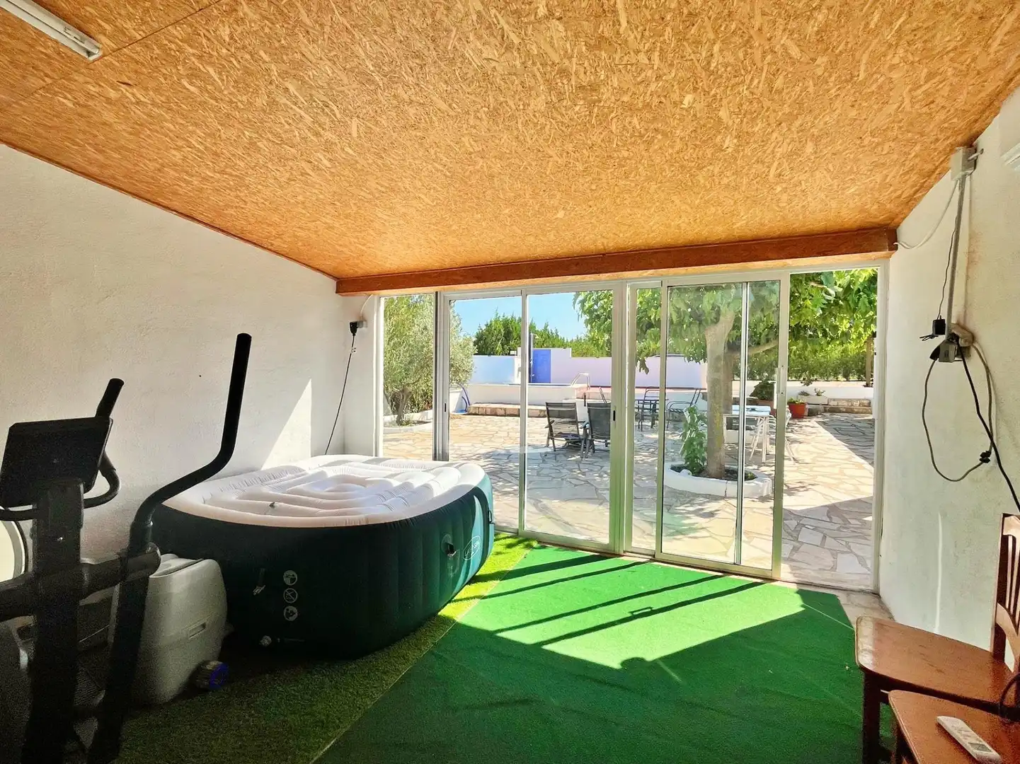 Terraza de Casa o chalet en venta en La Sénia con Piscina