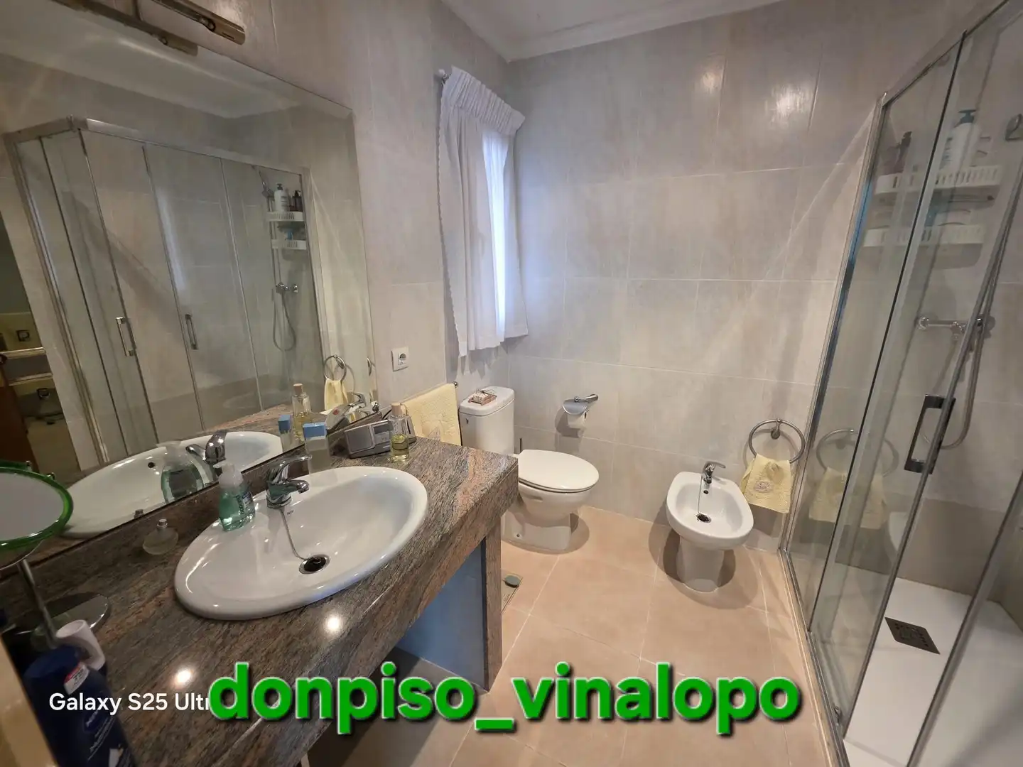 Badezimmer von Wohnungen zum Verkauf in Elda mit Klimaanlage, Heizung und Balkon