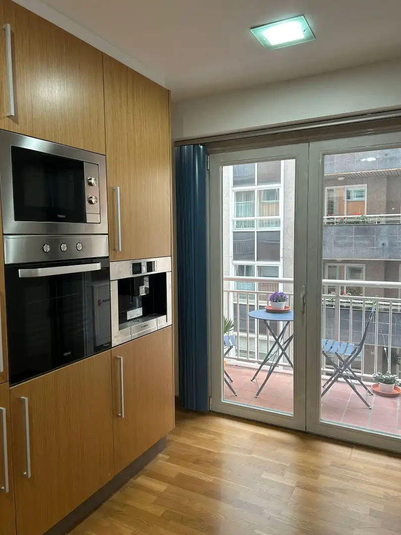 Kitchen of Apartments for sale in Ourense Capital   with Air Conditioner, Heating and Parquet flooring