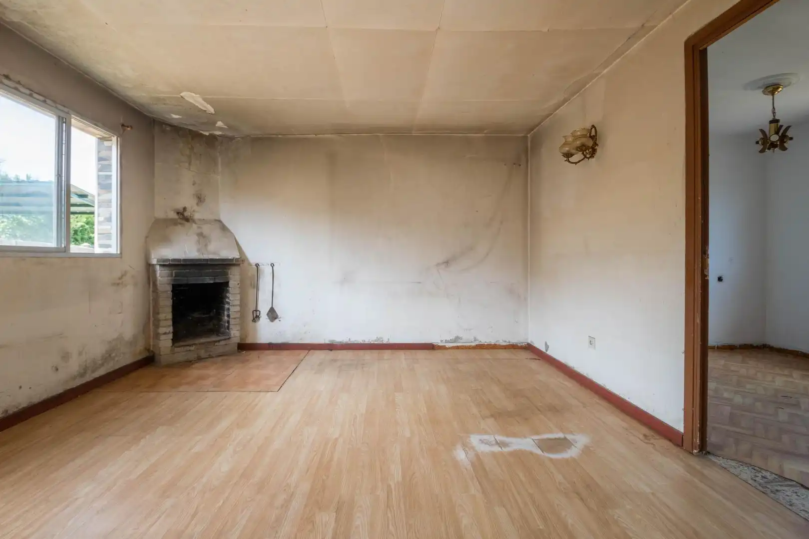 Sala de estar de Finca rústica en venta en Abegondo con Jardín privado y Trastero