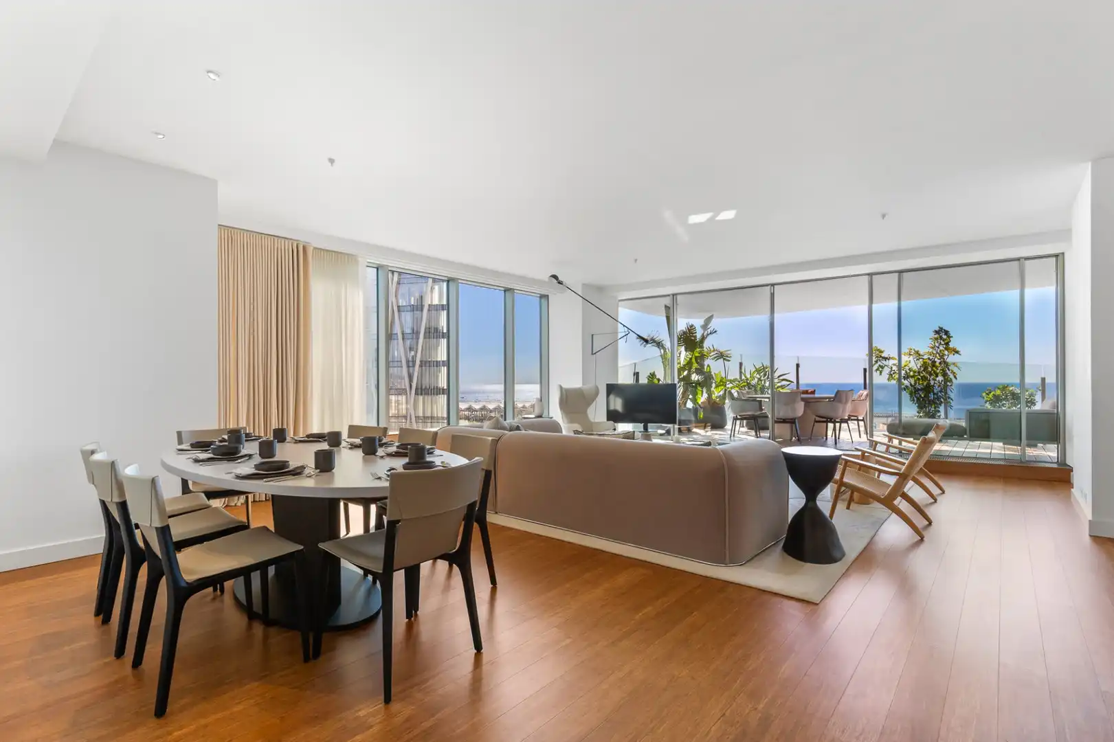 Living room of Flat for sale in Barcelona  with Air Conditioner, Heating and Terrace