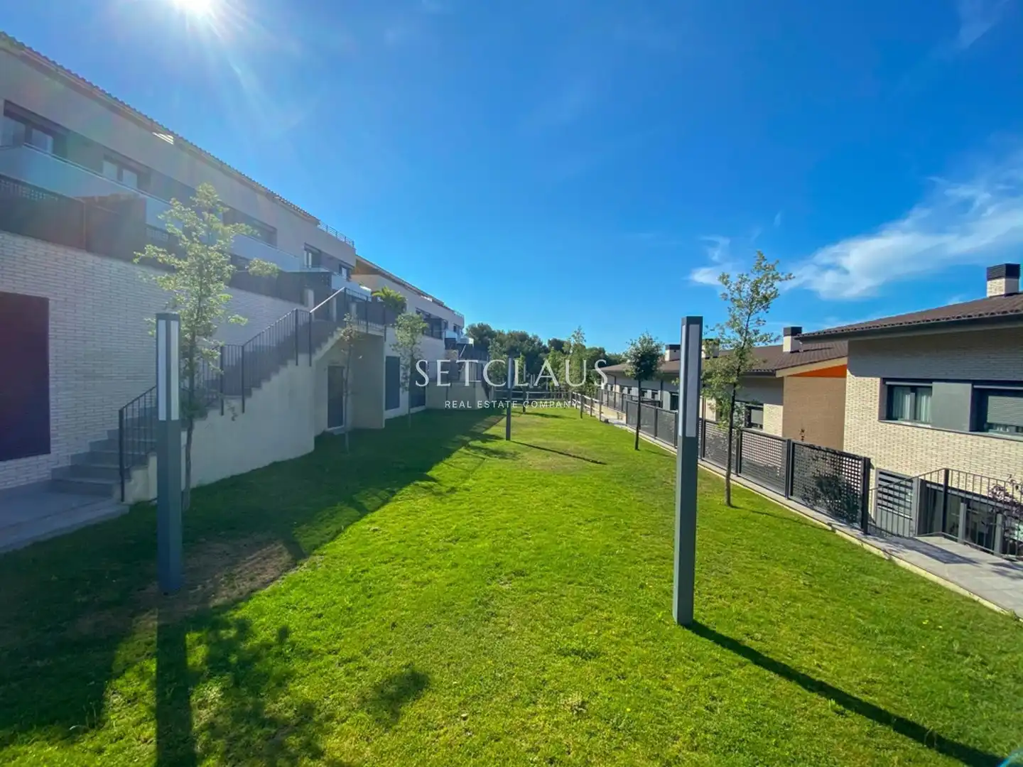 Vista exterior de Casa adosada de alquiler en Teià con Aire acondicionado, Calefacción y Jardín privado