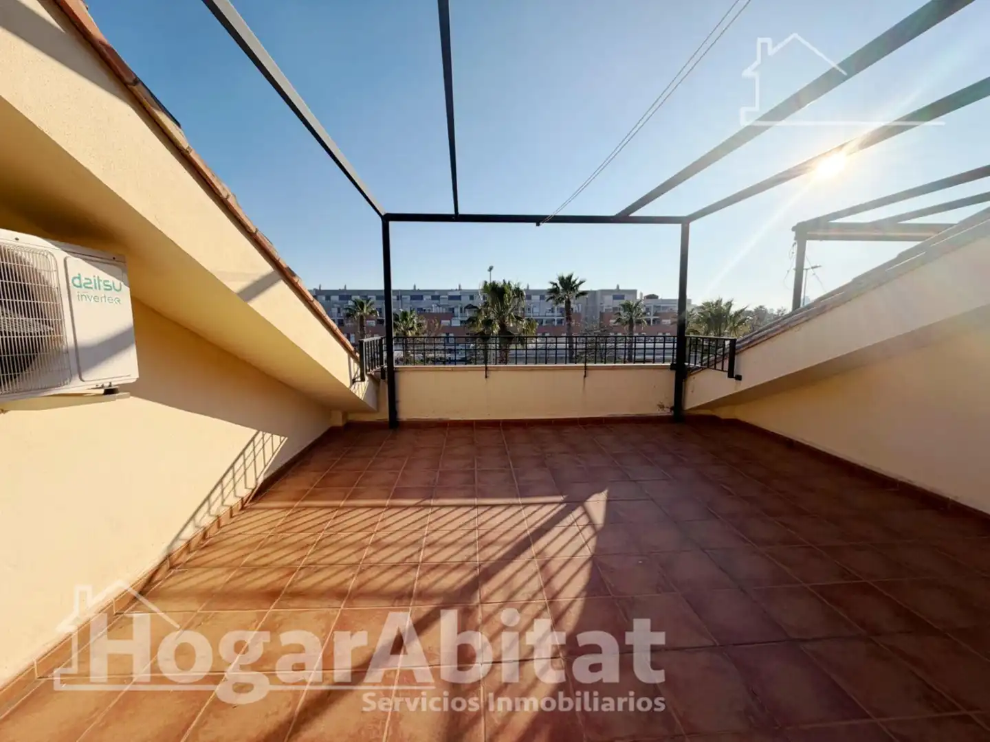 Exterior view of Detached homes for sale in Sagunto / Sagunt  with Air Conditioner, Private garden and Terrace