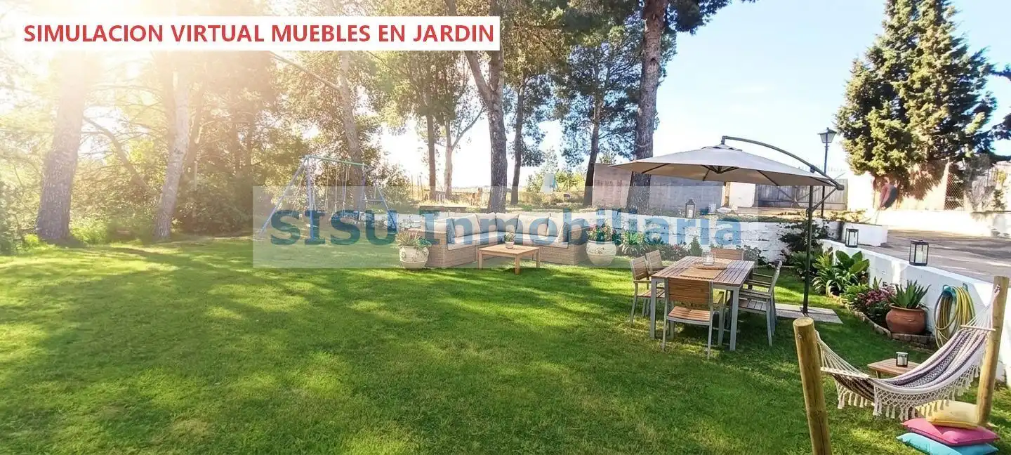 Jardí de Finca rústica en venda en Montroi / Montroy amb Jardí privat, Terrassa i Piscina