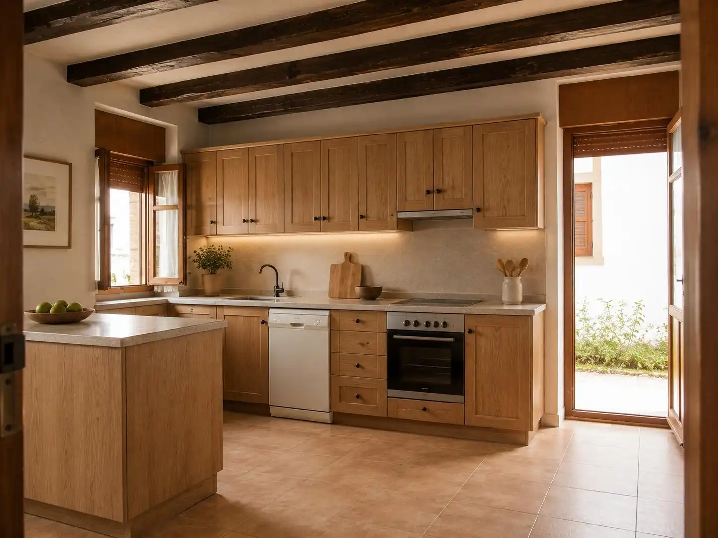 Kitchen of Houses for sale in Larrabetzu  with Heating and Furnished
