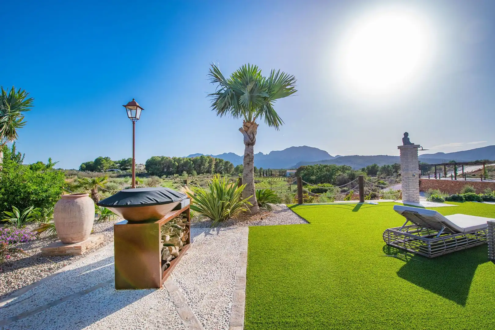 Terrassa de Casa o xalet de lloguer en Llíber amb Aire condicionat, Calefacció i Jardí privat