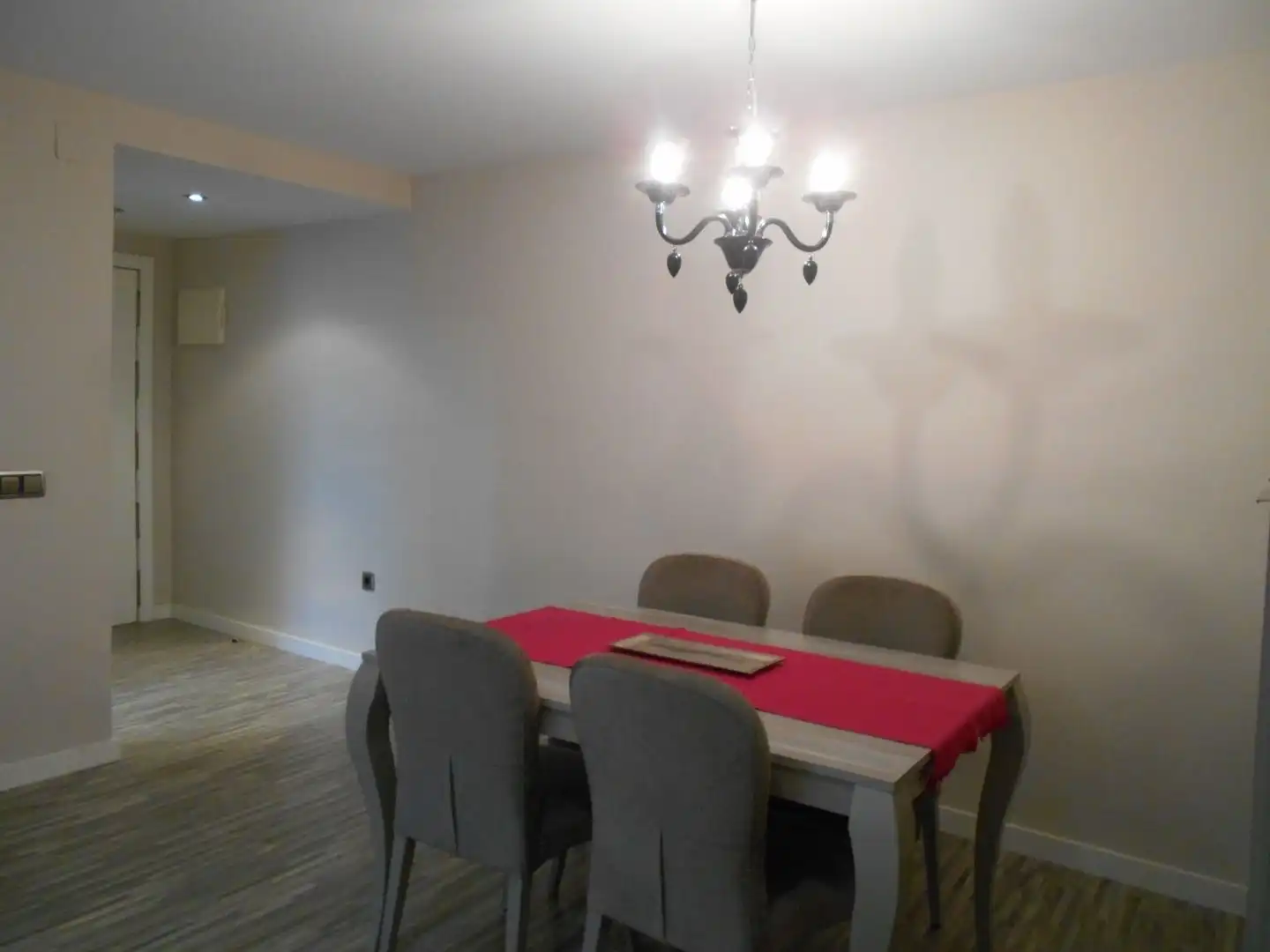 Dining room of Flat for rent in Valencia  with Air Conditioner, Heating and Terrace