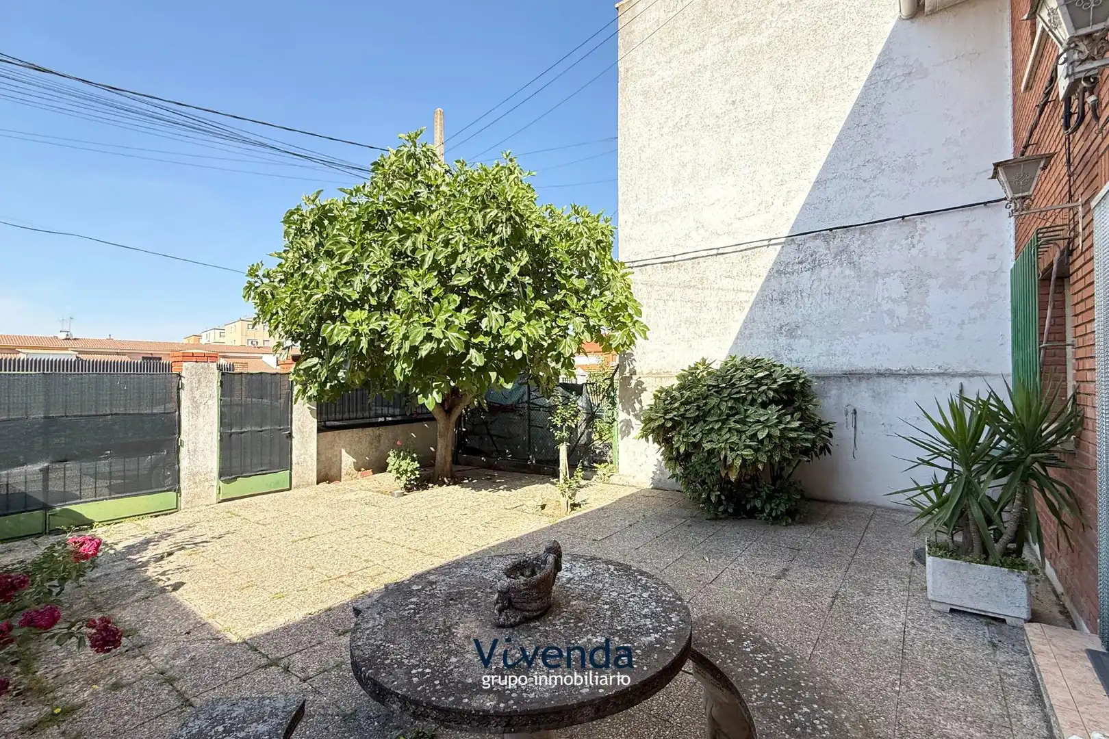 Jardín de Casa adosada en venta en Humanes de Madrid con Calefacción, Jardín privado y Terraza