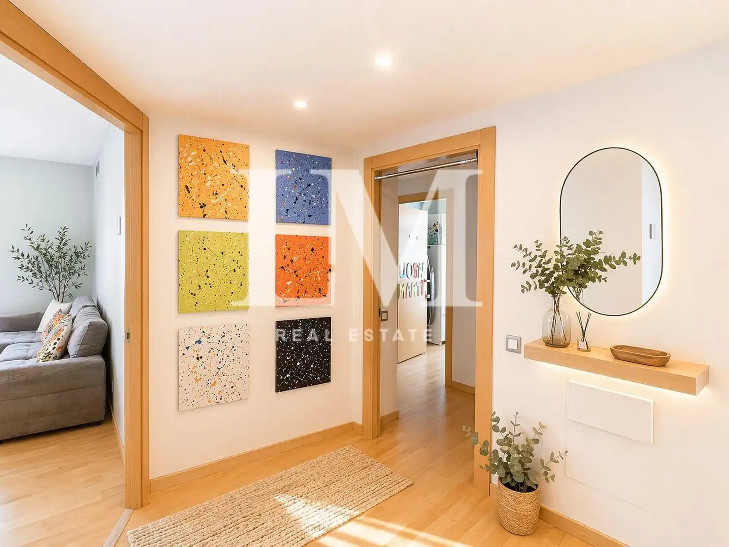 Vista exterior de Apartament en venda en Sant Adrià de Besòs amb Aire condicionat, Calefacció i Terrassa