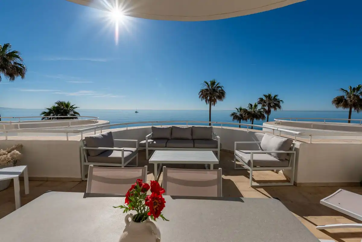 Terrace of Apartments for sale in Estepona Pueblo