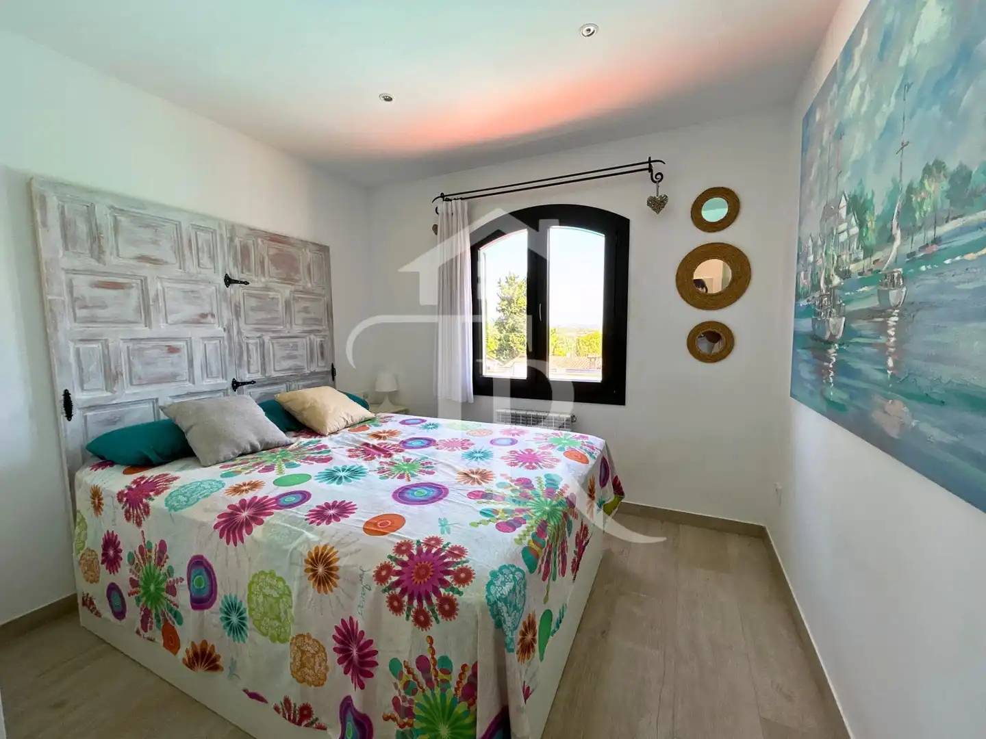 Bedroom of Houses for sale in Roda de Berà  with Air Conditioner, Heating and Private garden