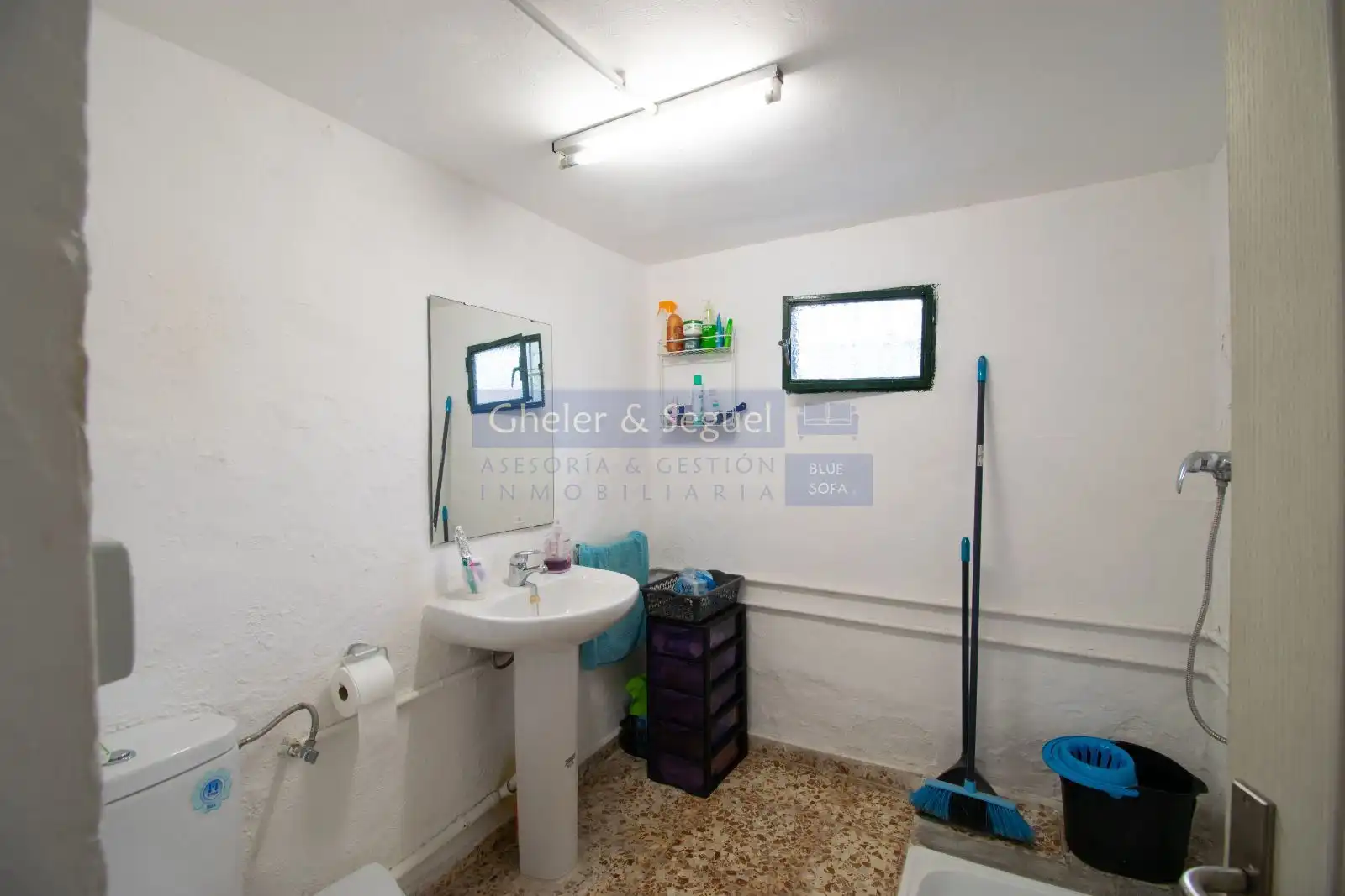 Baño de Finca rústica en venta en Alfara de la Baronia con Calefacción y Terraza