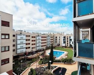 Exterior view of Flat to rent in Getafe  with Air Conditioner, Heating and Parquet flooring