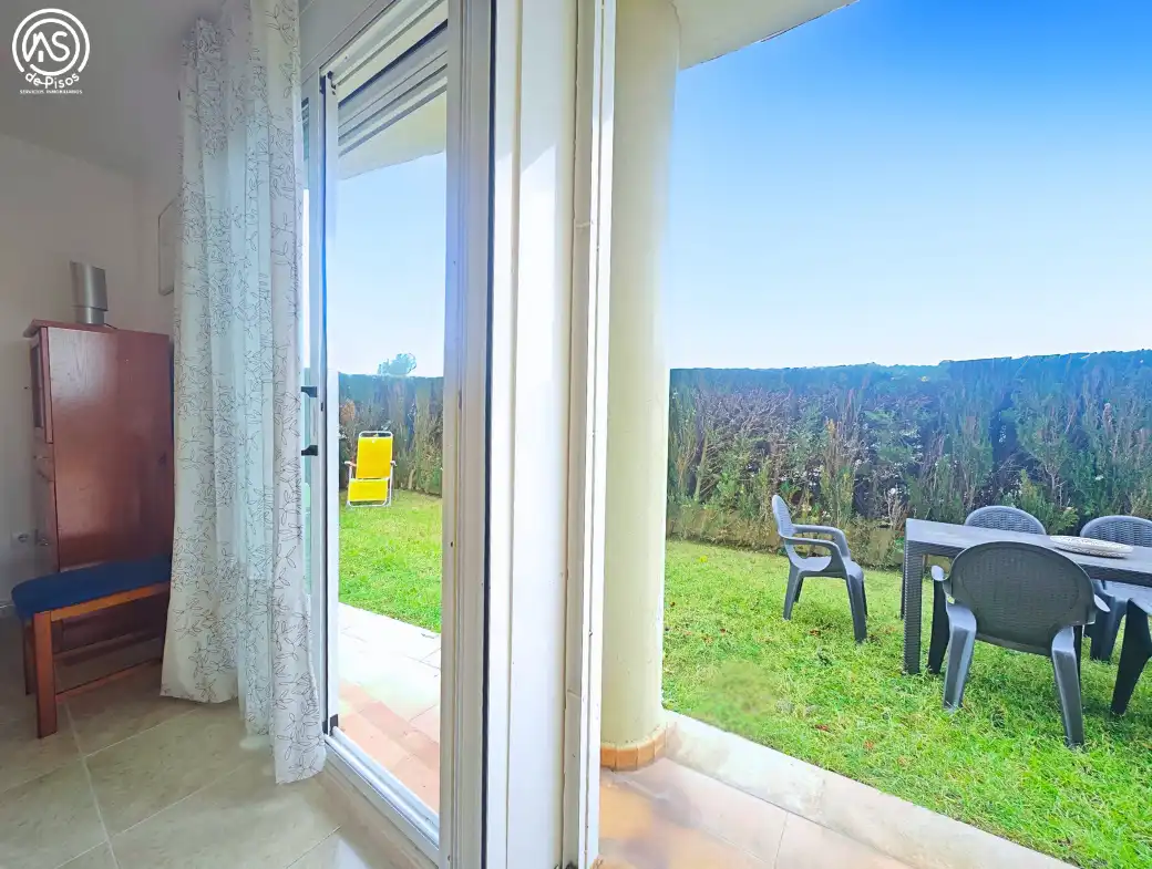 Jardín de Apartamento de alquiler en Mont-roig del Camp con Aire acondicionado, Calefacción y Jardín privado