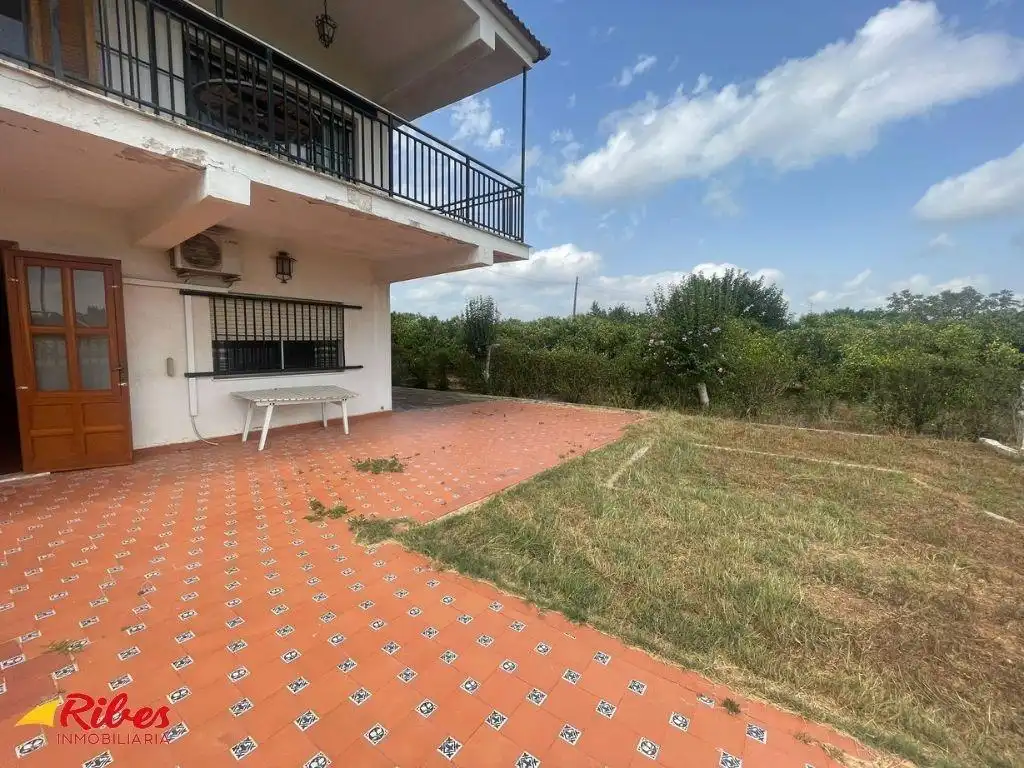 Terrasse von Haus oder Chalet zum Verkauf in Alzira